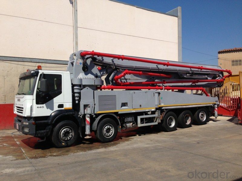 Concrete Pump Truck  Chassis Used Schwing  (2003, 350~450HP)