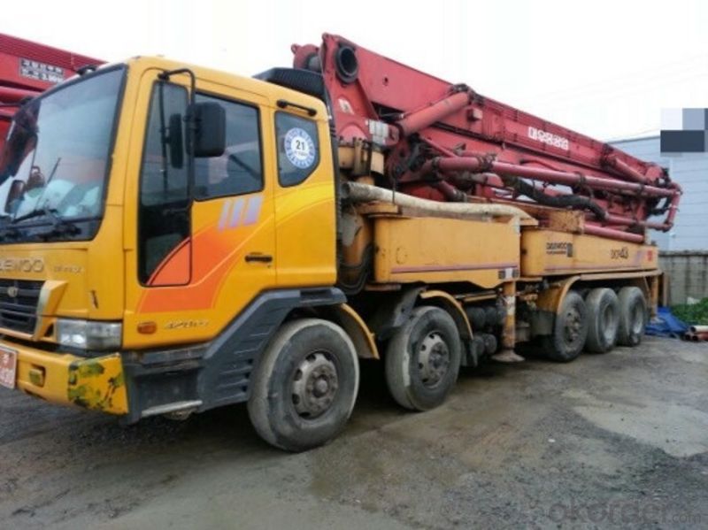 Concrete Pump Truck 37m/39m Mobile