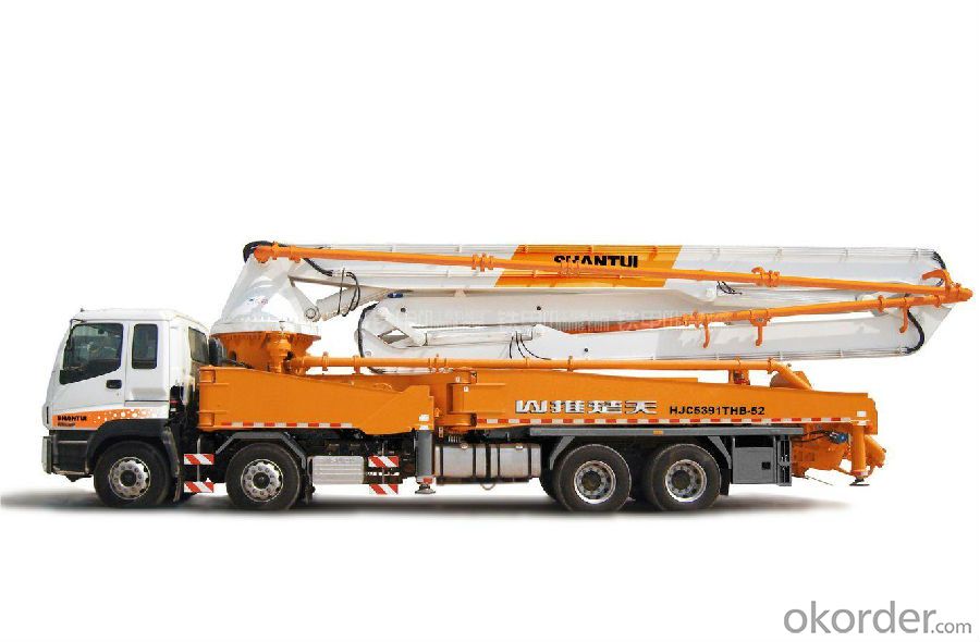 Concrete Pump Truck Factory Supply 52m Truck Mounted