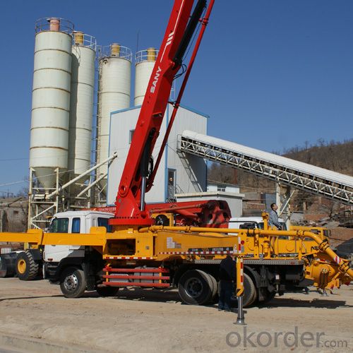 Concrete Pump Brand 37m  with Truck (HB37A)