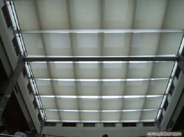 FTS Scroll Roof Blinds for Sunshade Project