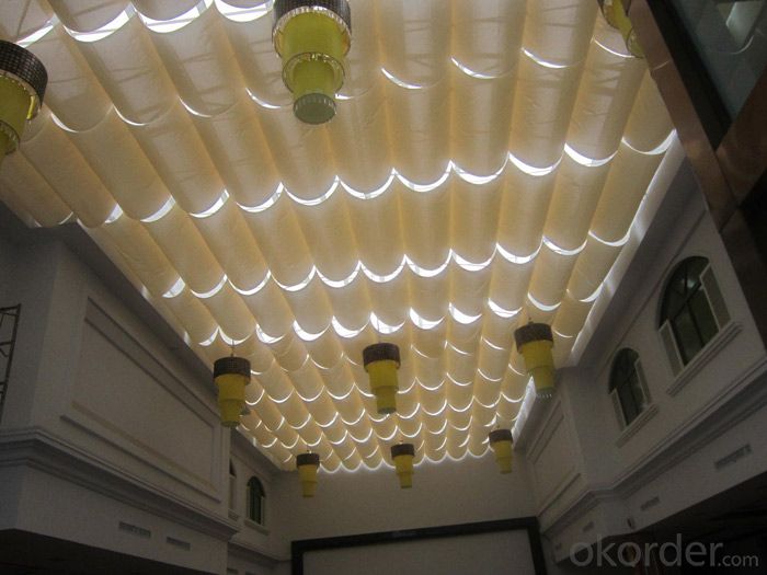 FCS Folding Skylight Blinds System for Public  Sunshade Building
