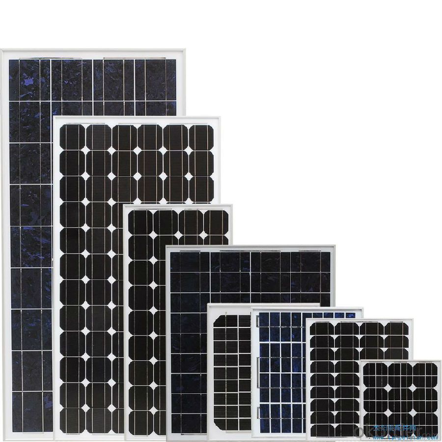 255W CE/IEC/TUV/UL Certificate Mono and Poly 5W to 320W Solar Panel