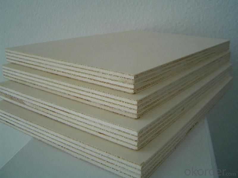 1220X2440mm Okoume plywood sheets E1 E0 glue Commercial Plywood