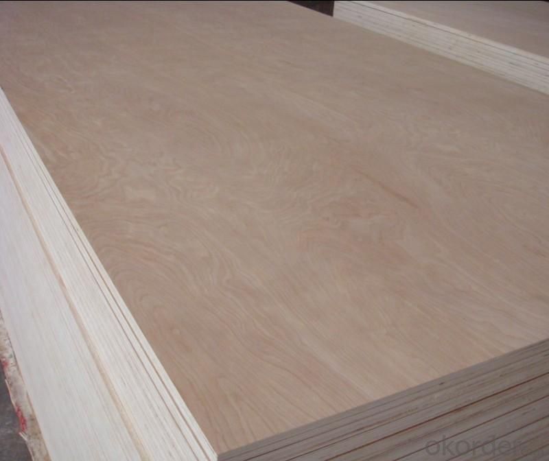 1220X2440mm Okoume plywood sheets E1 E0 glue Commercial Plywood