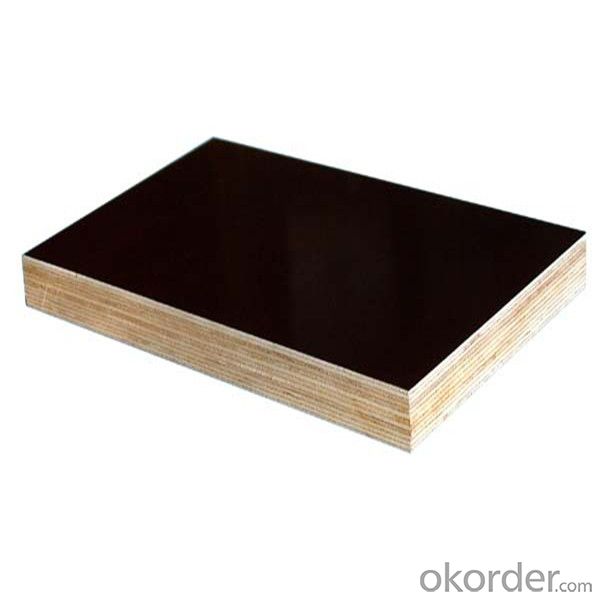 Black Brown Shuttering Plywood / Concret Formwork Film Faced Plywood
