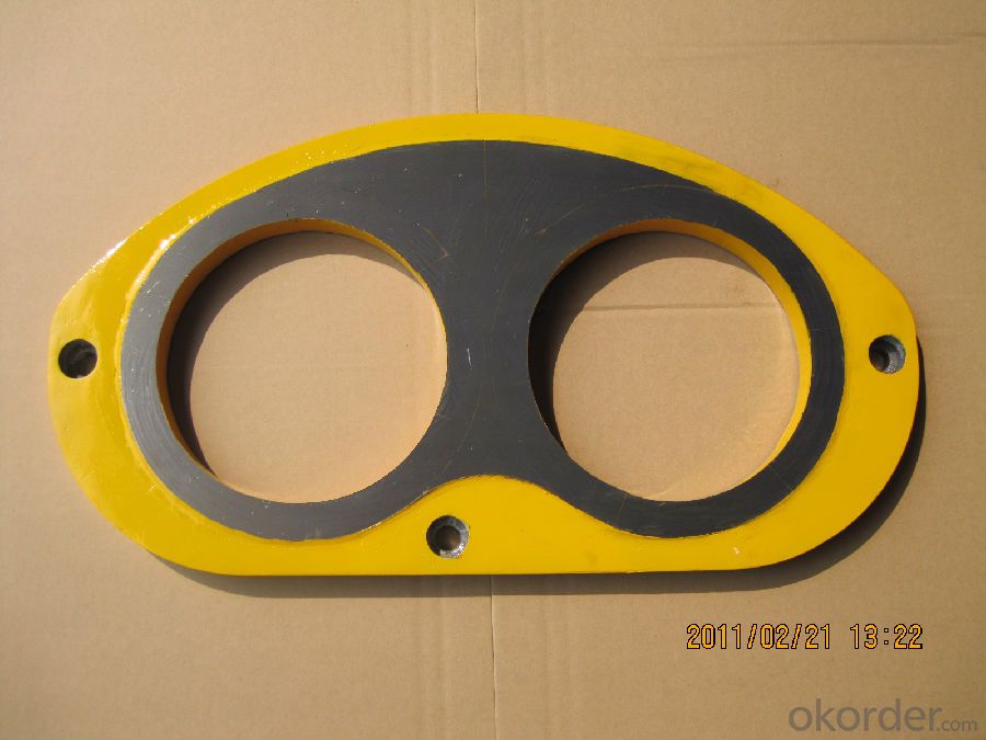 DN220 Spectacle Plate for IHI Concrete Pump