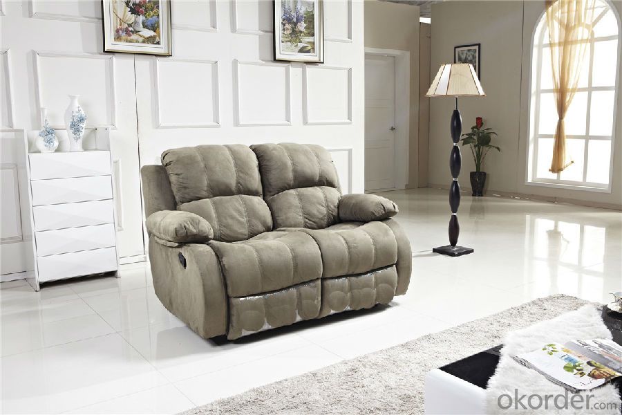 Recliner Massage Sofa with Genuine Leather