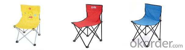 Camp Compact Chair with Cup Holder Colorful