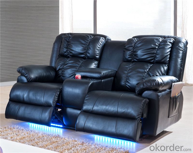 Recliner Sofa with Imported Genuine Leather