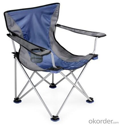 Luxury Two Color Matched Camping Chair Green/Gray