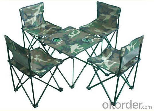 Folding High Back Camping Chair with Various Colors