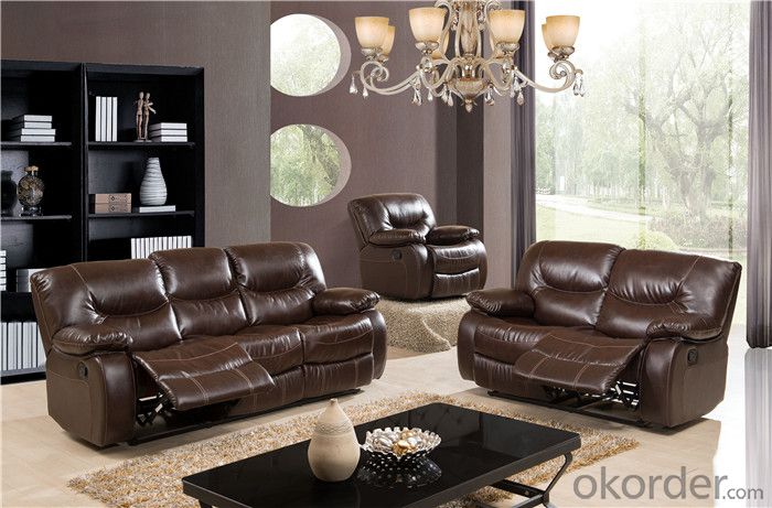Recliner Sofa with Best Quality Italian Leather