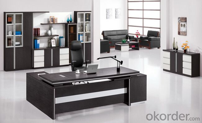 Buy Wooden Executive Desks High End Black Color Price Size Weight