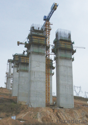 Cantilever Formwork Used In The Concrete Pouring Of Pier, High Buildings
