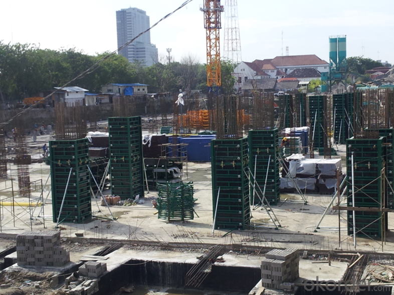 Steel Frame Formwork GK120 Used for The Concrete Pouring of Square or Rectangle Column