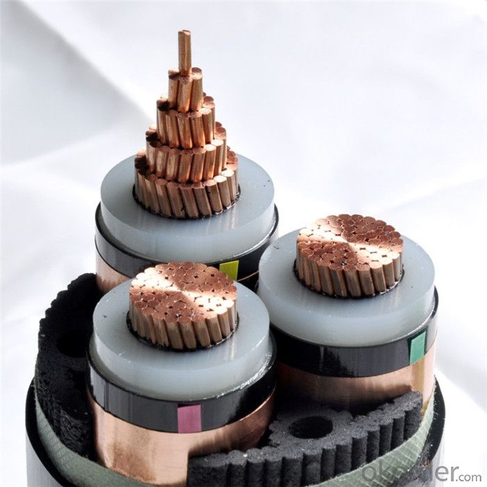 China Different Types of Three Phase 5 Core pvc Insulated Power Cable