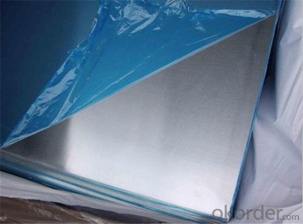 Aluminum Sheet with Blue Film Covered 1050 1060 1100 H14