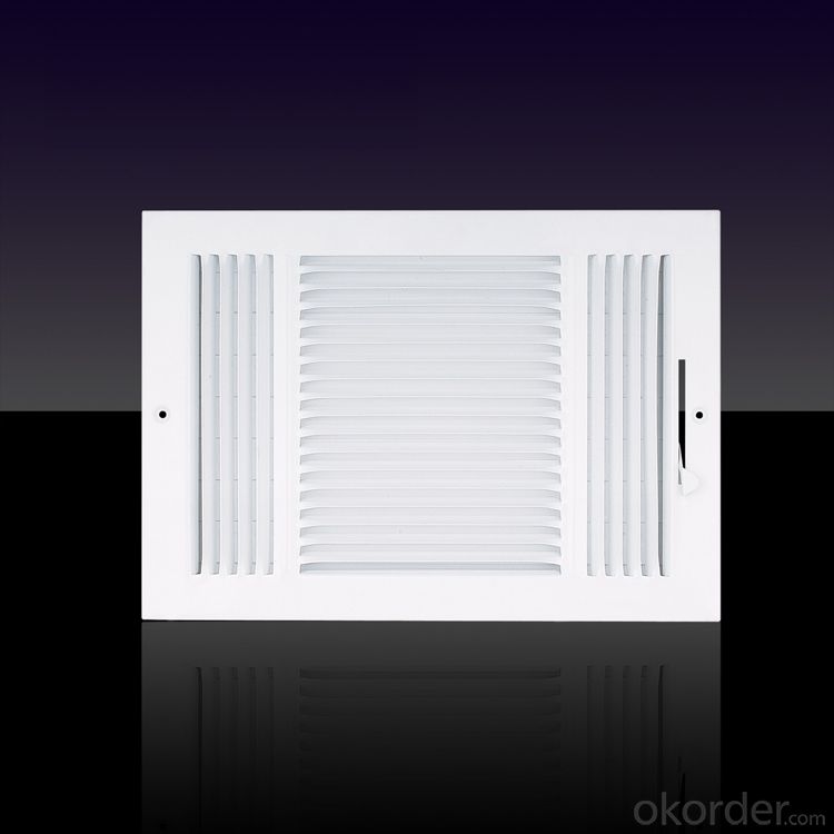 Steel Frame Air Grilles Rectangle for Ceiling use Air Conditioning