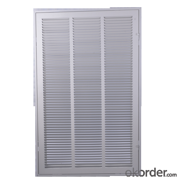Linear Air Grilles Square Shape for Ceiling use Air Conditioning