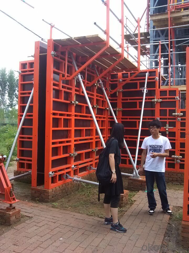 Steel Frame Formworks with Light Weight and Easy Carry for House Building