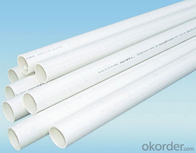 PVC Pipe 5.8/11.8M Material: PVC Specification: 16-630mm Length: 5.8/11.8M Standard: GB