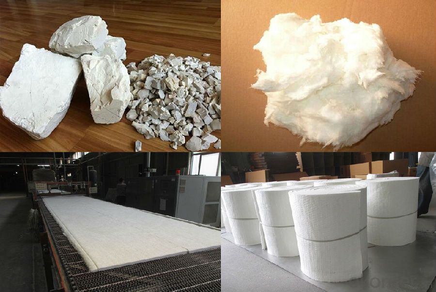 Aislamiento de calor de la fibra de cerámica de alta pureza junta HZ
