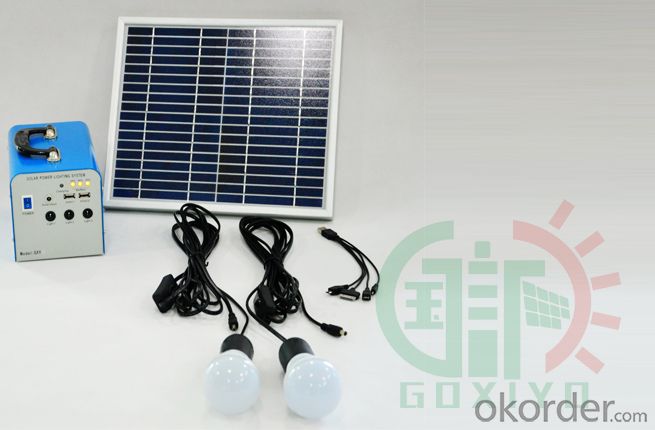 30W Solar power generation system solar system Solar field charging lighting system