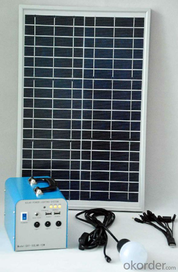 30W Solar power generation system solar system Solar field charging lighting system