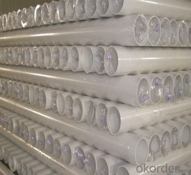 PVC Pipe Grey Standard: GB Factory Quality