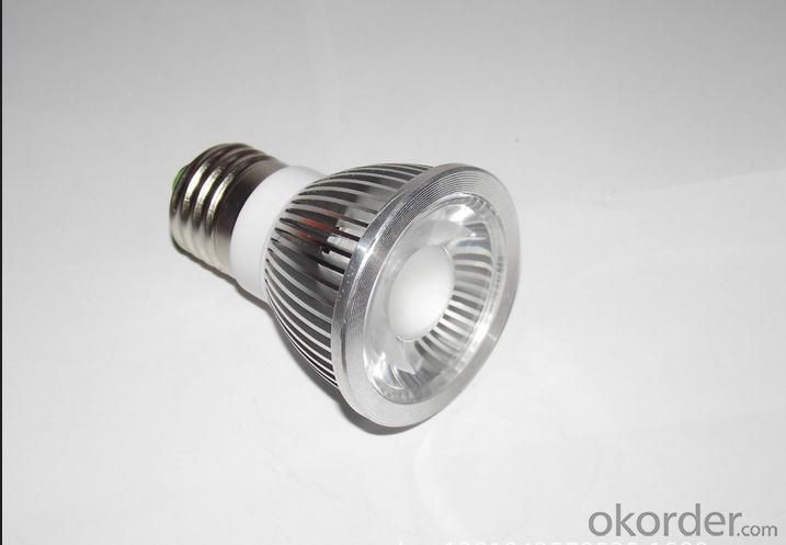 COB LED GU10 MR16 Spotlight Cold Forging Aluminum