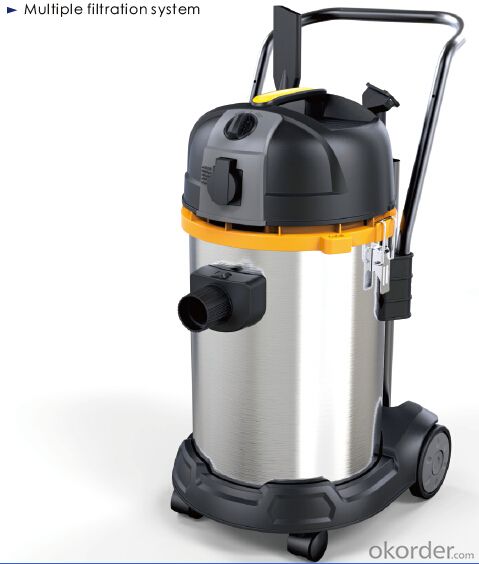 Wet and Dry Industrial Vacuum Cleaner Car Drum Barrel Vacuum Cleaner