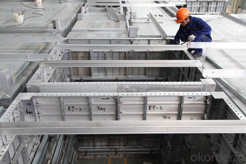 Light Weight and High Quality of Whole Aluminum Formwork System