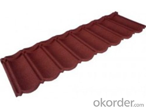 Color Steel Corrugated Stone Coated Roof Tile