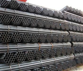 Welded Black ERW Steel Pipe Q235B Scaffolding Pipe