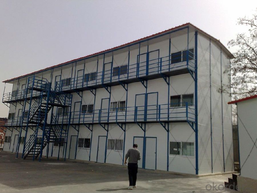 Sandwich Panel House China One Story Flat Top