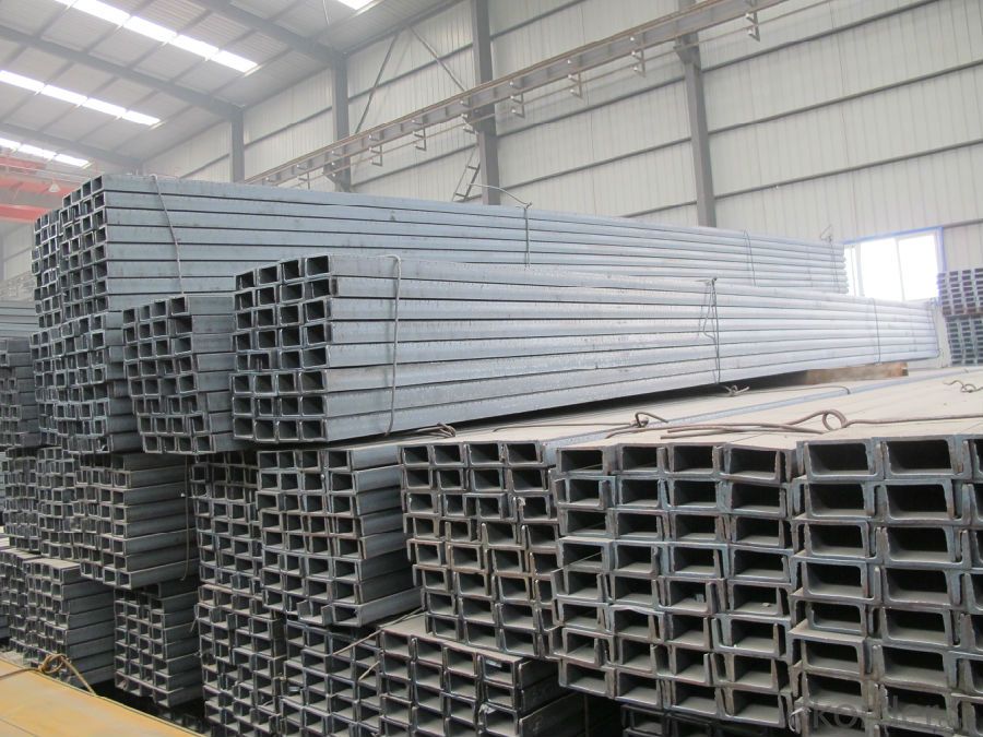 Hot Rolled U-channel Carbon Steel JIS Standard High Quality