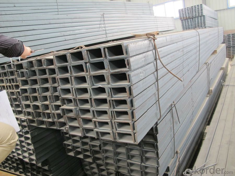 U-channel Carbon Steel JIS Standard Many Sizes Hot Rolled