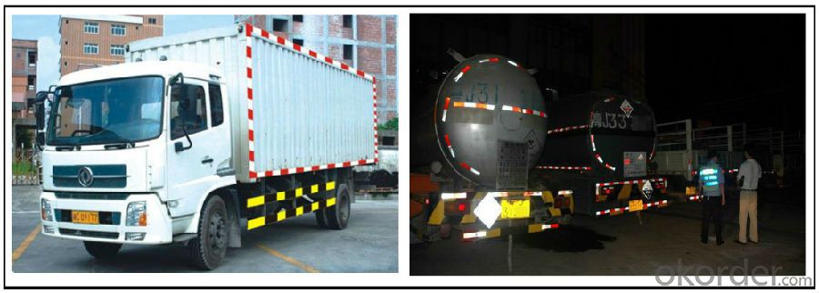 Honeycomb  Adhesive Acrylic Reflective Tape for Truck Light Highway Safety