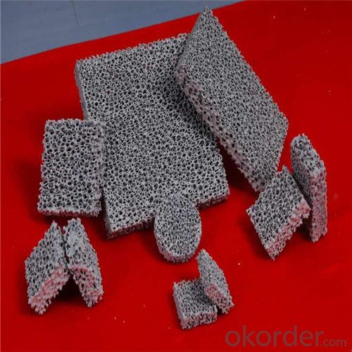 Porous Foam Ceramic Filter (Material:Alumina , Silicon carbide,Zirconia, Magnesia)