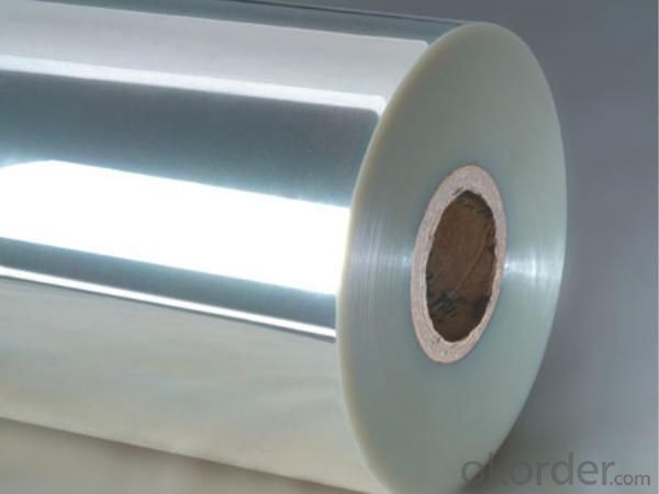PET white film with aluminium foil application