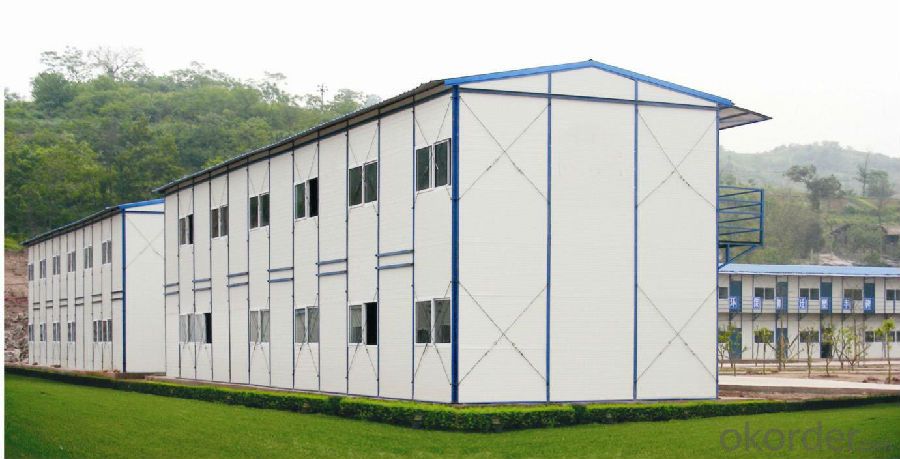 Sandwich Panel House with Morden Design on Low Cost