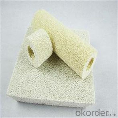 Ceramic Foam Filter for Steel Casting Industry