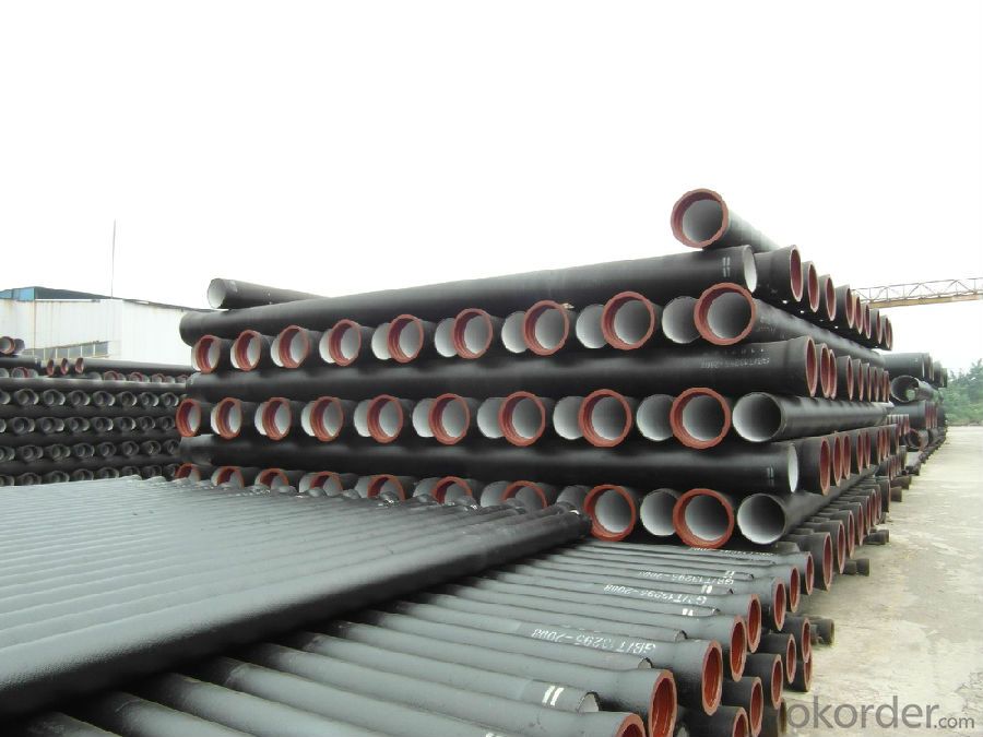 Ductile Iron Pipe ClassK9 Number:T type/K type/Flange type