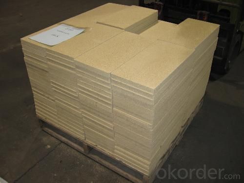 Golden Vermiculite Board for Fire Insulation
