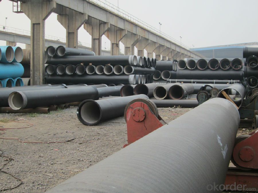 Ductile Iron Pipe Delivery Detail T type / K type / Flange type Length: 6M