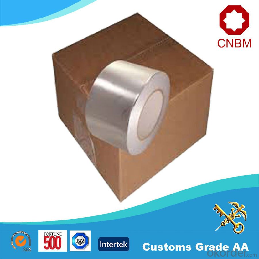 Aluminum Foil Tape White Silicone Release Paper