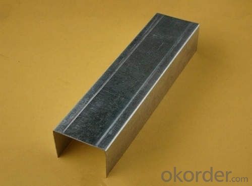 Galvanized Profiles  for Dry Wall Galvanized Profiles