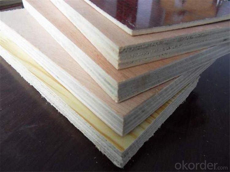 Veneer Faced Plywood for Construction with High Quality