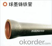 Ductile Iron Pipe ISO2531 / EN545 / EN598 K9 DN300